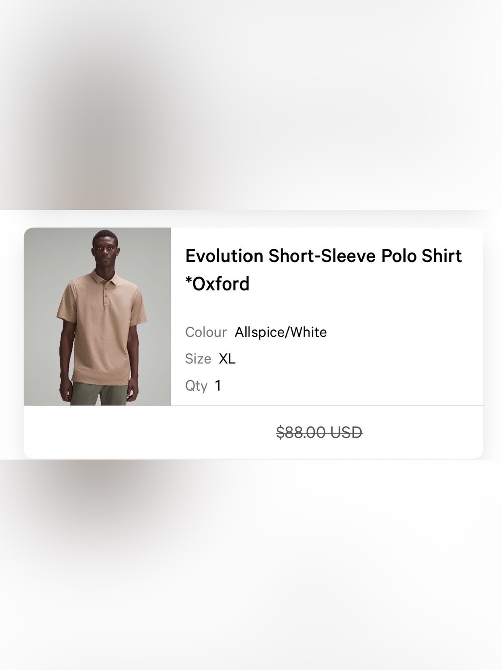 Evolution Short-Sleeve Polo Shirt in Oxford